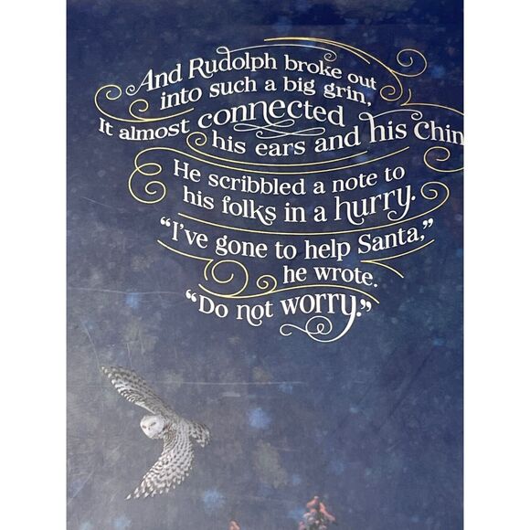 Rudolph the Red-Nosed Reindeer by May, Robert Hardcover Childrens Picture Book - Picture 4 of 8